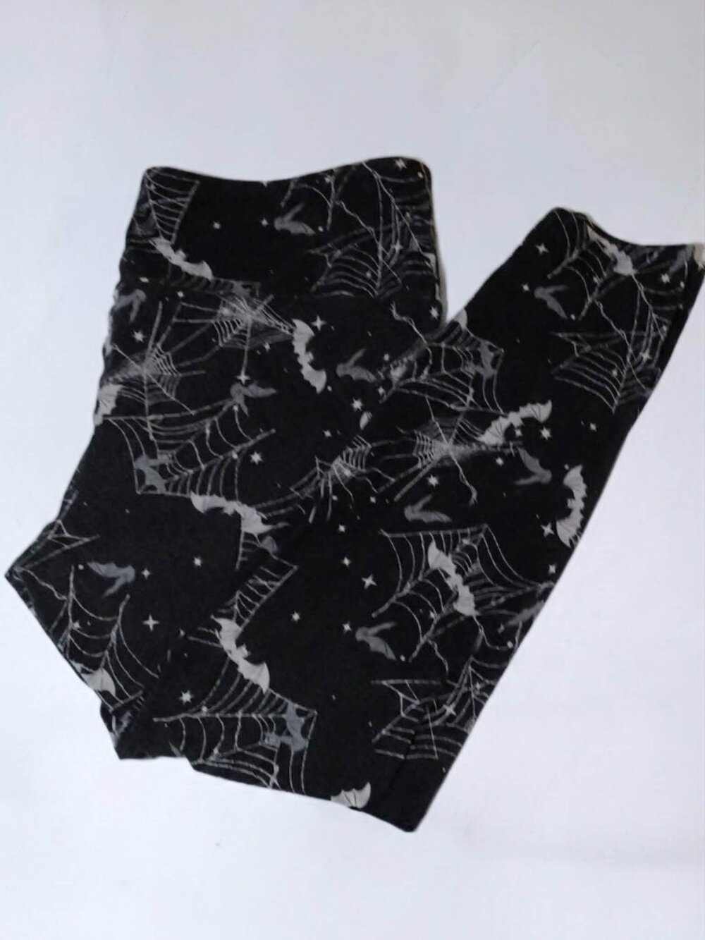 XXL(20) Bats, Webs and Stars Black and Gray Pajama Pants